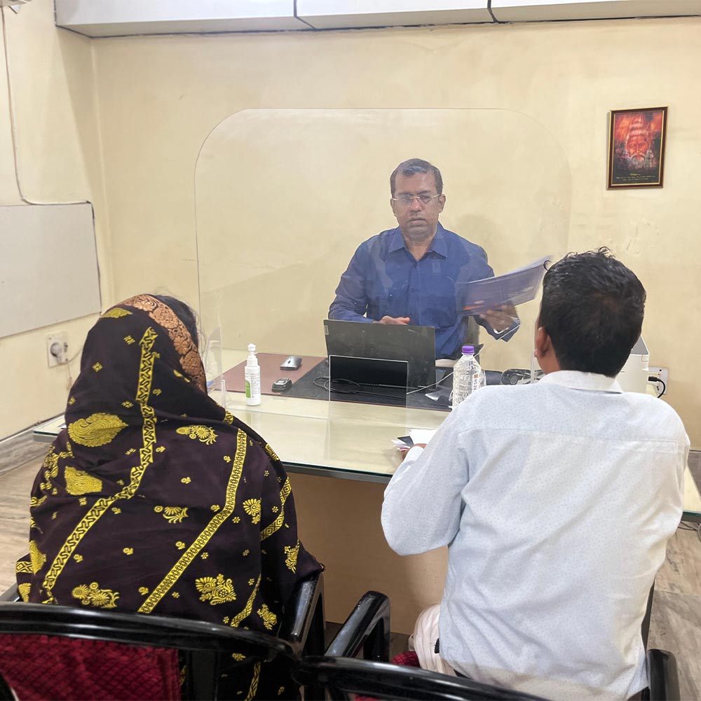 Dr. Sampat Dash at OPD